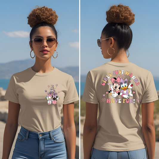 Just Wanna Have Fun Graphic Tee