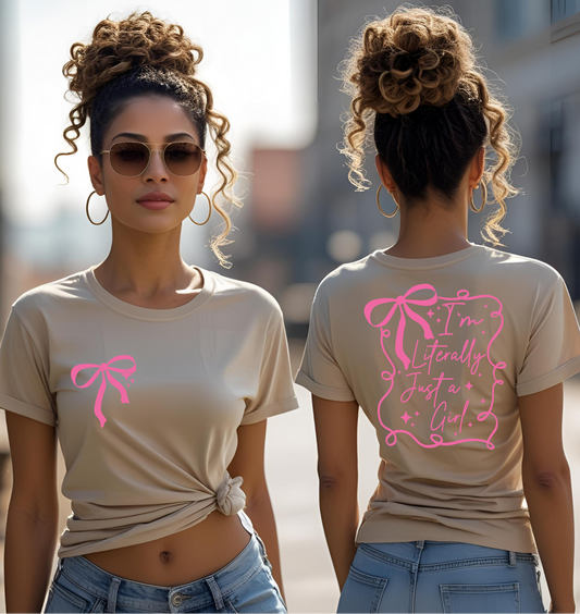 Just a girl Graphic Tee
