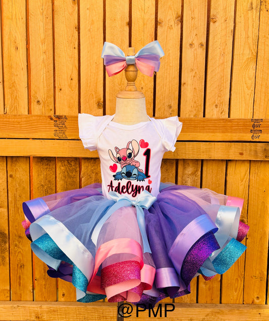 Angel&Stitch Ribbon Tutu